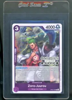 Zoro-Juurou OP05-067 Judge Pack Vol. 3 Stamped Promo One Piece Near Mint - Image 1