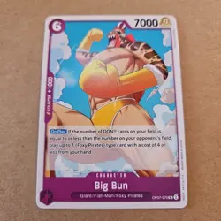 One Piece Big Bun (OP07-070/201) OP07 500 Years in the Future NM TCG CCG - Image 1