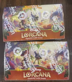 LOT OF 2 Disney Lorcana Wilds Unknown Booster Box New & Sealed - Image 2