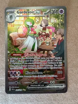 Gardevoir EX 245/198 Pokemon card Scarlet and Violet, mint condition - Image 1