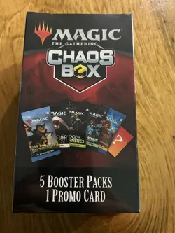 Magic: The Gathering Chaos Box : 5 Booster Packs & Promo Card SEALED - Image 1