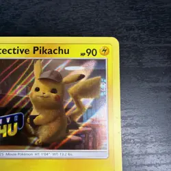 Detective Pikachu - (Stamped) SM190 Holo Promo Sun & Moon Promo Pokemon Card - Image 3