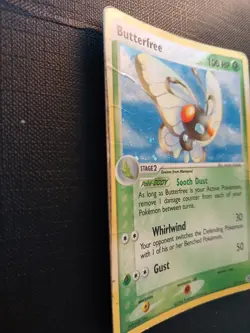 Ex Firered Leafgreen Butterfree Holo Shiny Old Pokemon Card 2004 2/112 - Image 2