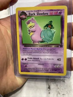 Dark Slowbro 29/82 - Team Rocket - 2000 - Rare - Pokemon TCG - Pokemon Card MP - Image 1