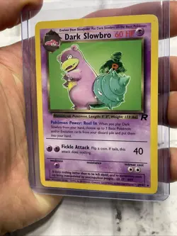 Dark Slowbro 29/82 - Team Rocket - 2000 - Rare - Pokemon TCG - Pokemon Card MP - Image 2