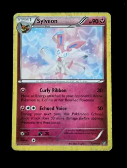 Sylveon #72 Pokemon Furious Fists Non Holo Pokemon Card Tcg English - Image 1