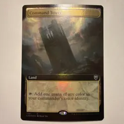 Command Tower (Extended Art) Commander Legends Foil - Image 1