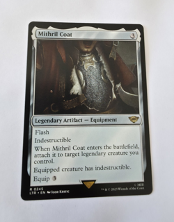 Wizards of the Coast LTR Mithril Coat Rare Regular English #245 2023 - Image 1