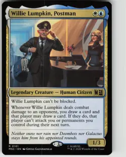 Willie Lumpkin, Postman Commander: Marvel Super Heroes 101 NM R - Image 1