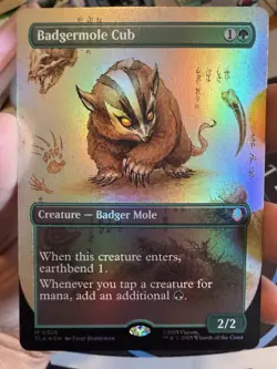 Badgermole Cub (Borderless) Avatar: The Last Airbender Foil - Image 1