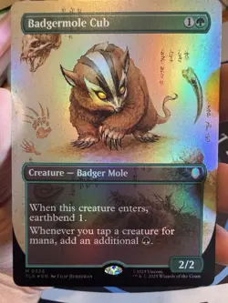 Badgermole Cub (Borderless) Avatar: The Last Airbender Foil - Image 2
