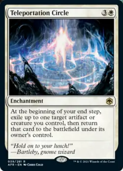 [1x] Teleportation Circle Near Mint, English Adventures in the Forgotten Realms - Image 1