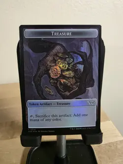 Foil - Treasure // Copy Double-Sided Token - Duskmourn: House of Horror - 15 // - Image 1