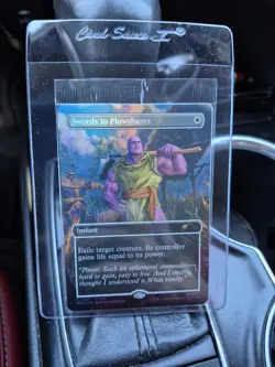 2026 Magic The Gathering Swords To Plowshares Thanos Psa Magazine Promo - Image 1
