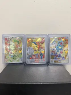 Pokemon First Partner Series 2 - Johto Starter Set Chikorita Cyndaquil Totodile - Image 1