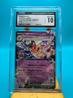 Vespiquen ex #96 HOLO (Pokemon Obsidian Flames) Grade 10 Gem MINT - Image 1