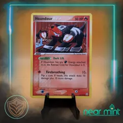 Houndour 60/109 Common Team Rocket Returns Pokemon Near Mint - Image 1