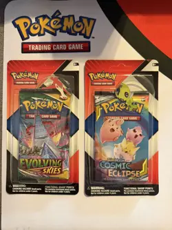 Pokemon TCG Cosmic Eclipse Chilling Reign Evolving Skies Chilling Reign Blisters - Image 1