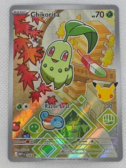 Chikorita - Pokemon First Partner Series 2 Promo 2025 ME: Mega Promos 046 NM - Image 1