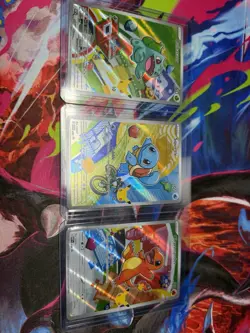 Pokemon First Partner Illustration Collection Series 1 Kanto Gen 1 LOT OF 3 SET - Image 1