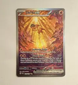 The Pokemon Company Chi-Yu ex 259/193 Paldea Evolved SIR Full Art Holo EN - Image 1