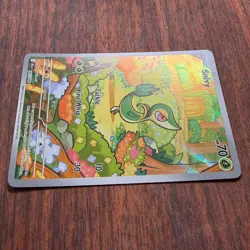 Pokemon TCG Snivy 087/086 Sv: Black Bolt IR Illustration Rare Holo English - Image 2