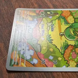 Pokemon TCG Snivy 087/086 Sv: Black Bolt IR Illustration Rare Holo English - Image 4