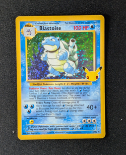 Pokemon TCG Blastoise 2/102 Celebrations Classic Collection Holo Stage 2 - Image 1