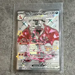 Pokemon TCG Charizard ex SVP 074 Scarlet & Violet Promo Holo 330 HP EN 2024 - Image 1