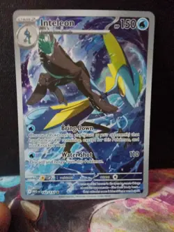 Inteleon 142/132 Illustration Rare Mega Evolution Pokemon Holo NM/M - Image 1