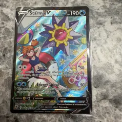 Pokemon Starmie V TG13/TG30 Astral Radiance TG Full Art Holo ENG 2022 - Image 1
