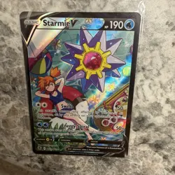 Pokemon Starmie V TG13/TG30 Astral Radiance TG Full Art Holo ENG 2022 - Image 2