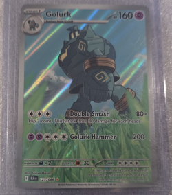 The Pokemon Company Golurk 123/086 Sv: Black Bolt Holo Illustration Rare 160 HP - Image 1