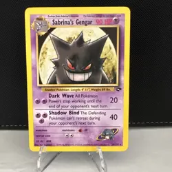 1999 Sabrina's Gengar Non Holo 29/132 Gym Challenge English - LP - Image 1