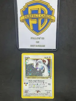 POKEMON NEO GENESIS UNLIMITED LUGIA HOLO 9/111 LP- ITA - Image 1