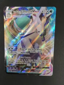 Pokemon Chilling Reign - Ice Rider Calyrex VMAX 046/198 Lp - Image 1
