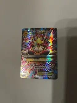 Pokemon M Alakazam EX 118/124 Fates Collide Full Art Ultra Rare Holo 2016 - Image 1