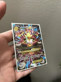 Pokemon M Alakazam EX 118/124 Fates Collide Full Art Ultra Rare Holo 2016 - Image 3