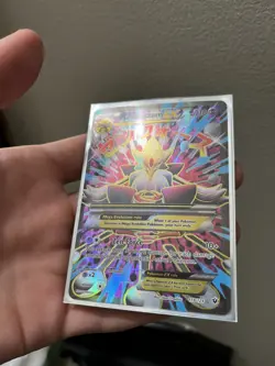 Pokemon M Alakazam EX 118/124 Fates Collide Full Art Ultra Rare Holo 2016 - Image 4