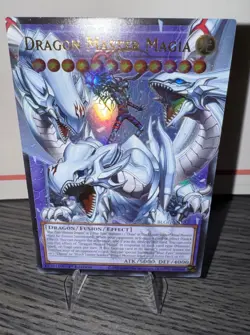 Dragon Master Magia - Extended Art Ultra Rare 1st Edition BLGG-EN137 - YuGiOh - Image 2
