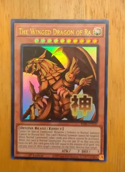 Yu-Gi-Oh! TCG The Winged Dragon of Ra RA05-EN130 Ultra Rare NM/M-1st Ed. - Image 1