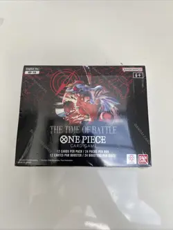One Piece TCG OP-16 The Time Of Battle Booster Box Brand New Sealed - Image 1