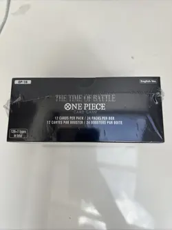 One Piece TCG OP-16 The Time Of Battle Booster Box Brand New Sealed - Image 5