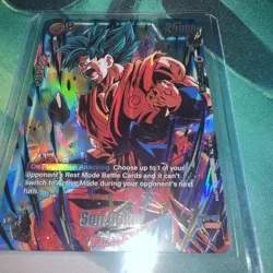 Son Goku FB02-119 1st Anniversary Alternate Art Dragon Ball Card Fusion World - Image 1