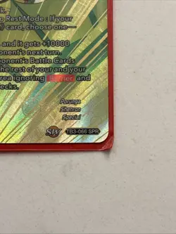 Newfound Power Porunga SPR TB3-066 Foil Dragon Ball Card Game OK - Image 3