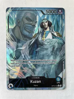 One Piece Card Game Kuzan (Alternate Art) OP12-040 L English - Image 1