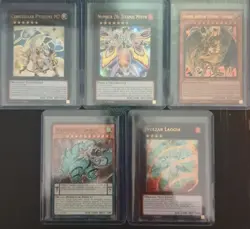Yugioh Cards 1996 Vintage Lot 20 Yugioh Collectible Cards. Holos - Image 2