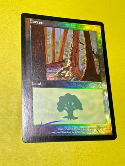 Forest (348) FOIL Invasion NM Basic Land MAGIC THE GATHERING MTG CARD - Image 4