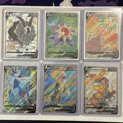 Pokemon Lot of 6 Full Art "V" Cards M-NM Unplayed Pack Fresh - Image 1