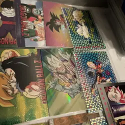 Huge Lot 44 Vintage DBZ Dragon Ball Z Cards Bird 2000 Refractor 2002 Film Artbox - Image 5